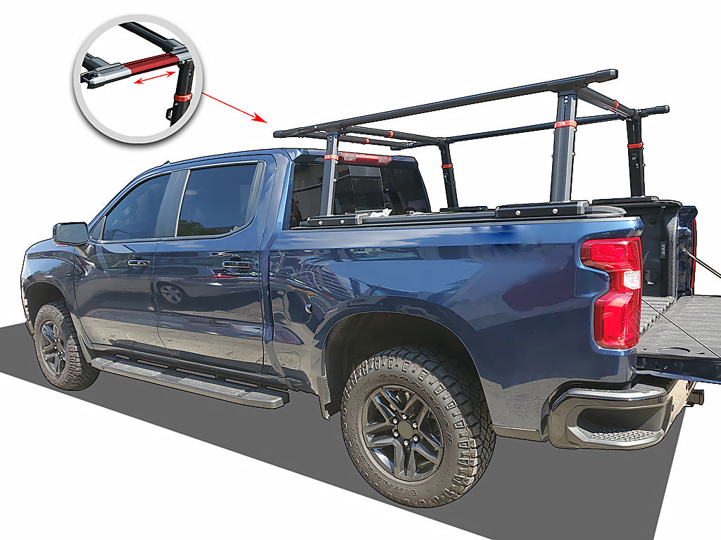 Vanguard Black Powdercoat Roll Bars & Truck Bed Accessories Bed Racks Truck Bed Rack for 2004-2025 ford f-150 nan