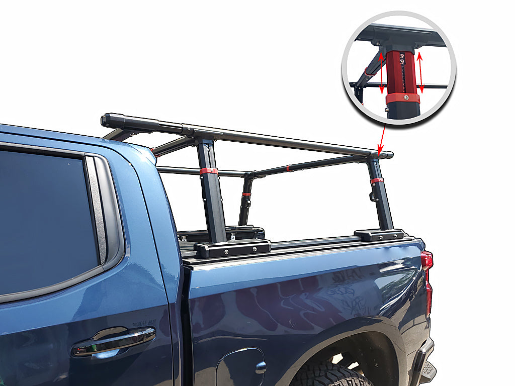 Vanguard Black Powdercoat Roll Bars & Truck Bed Accessories Bed Racks Truck Bed Rack for 2004-2025 ford f-150 nan