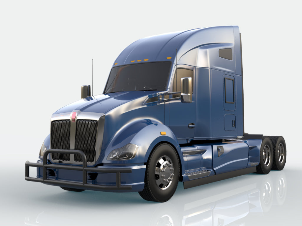 Vanguard Black Powdercoat Front Guards Brush Guards Bumper Guard for 2014-2021 kenworth t680 nan