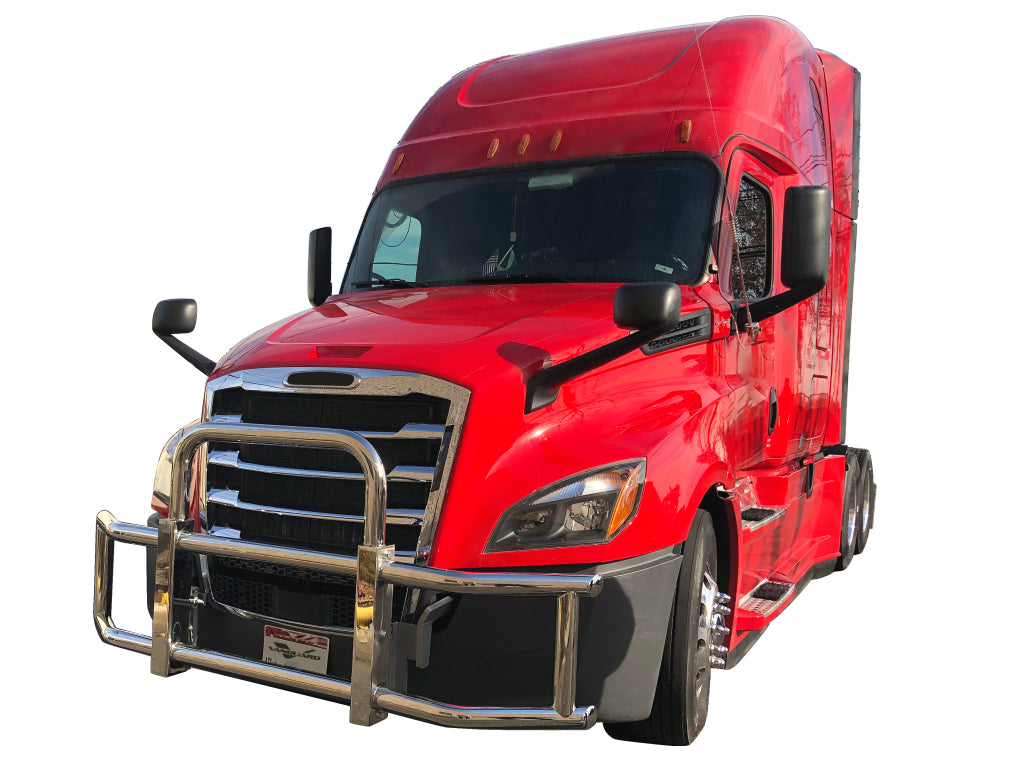 Vanguard Polished Chrome Front Guards Brush Guards Bumper Guard for 2018-2024 volvo vnl nan