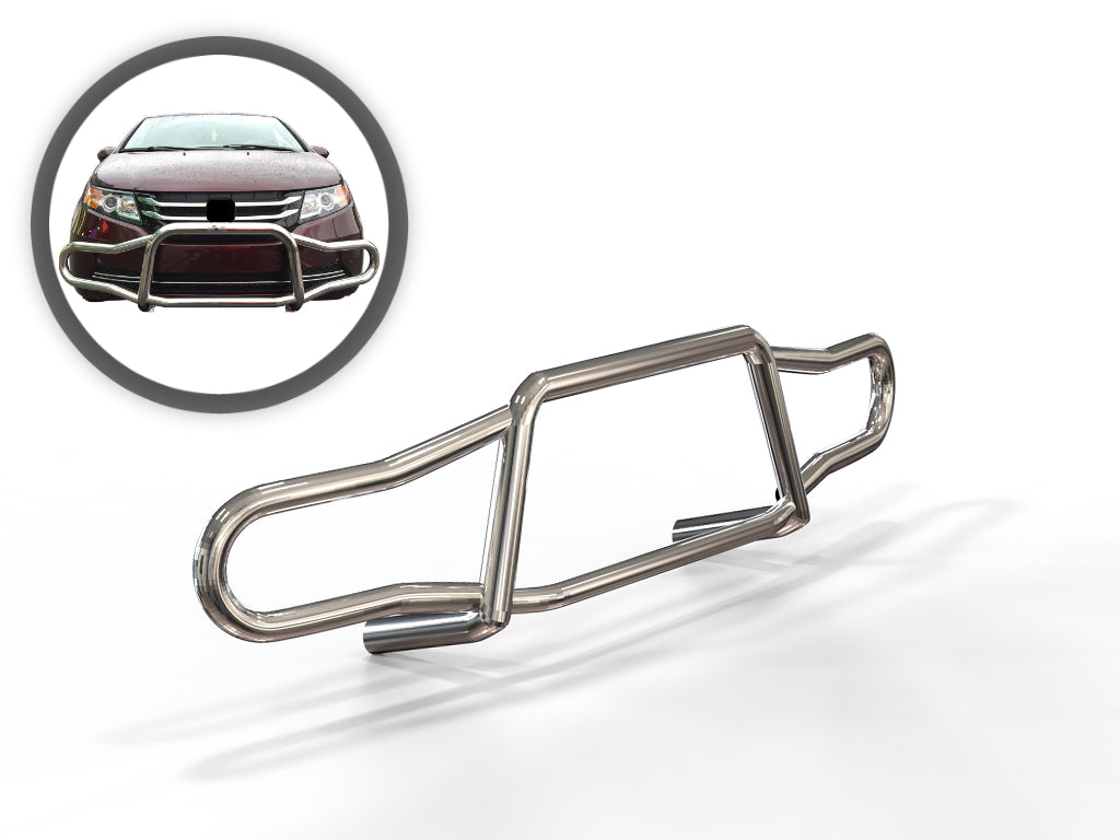 Vanguard Stainless Steel Front Guards Front Runners Bumper Guard for 1999-2017 honda odyssey nan