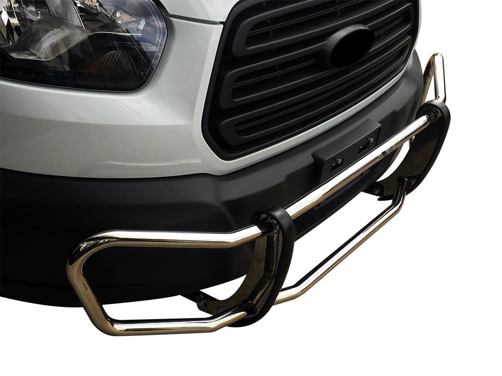 Vanguard Stainless Steel Front Guards Front Runners Bumper Guard for 2015-2024 ford transit-350 hd nan