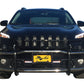 Vanguard Stainless Steel Front Guards Front Runners Bumper Guard for 2014-2023 jeep cherokee nan