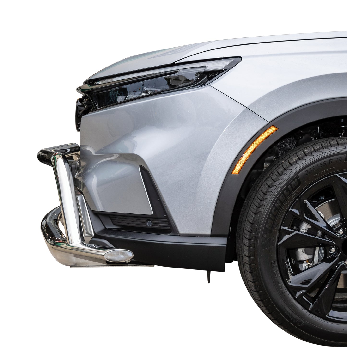 Vanguard Stainless Steel Front Guards Front Runners Bumper Guard for 2023-2024 honda cr-v nan