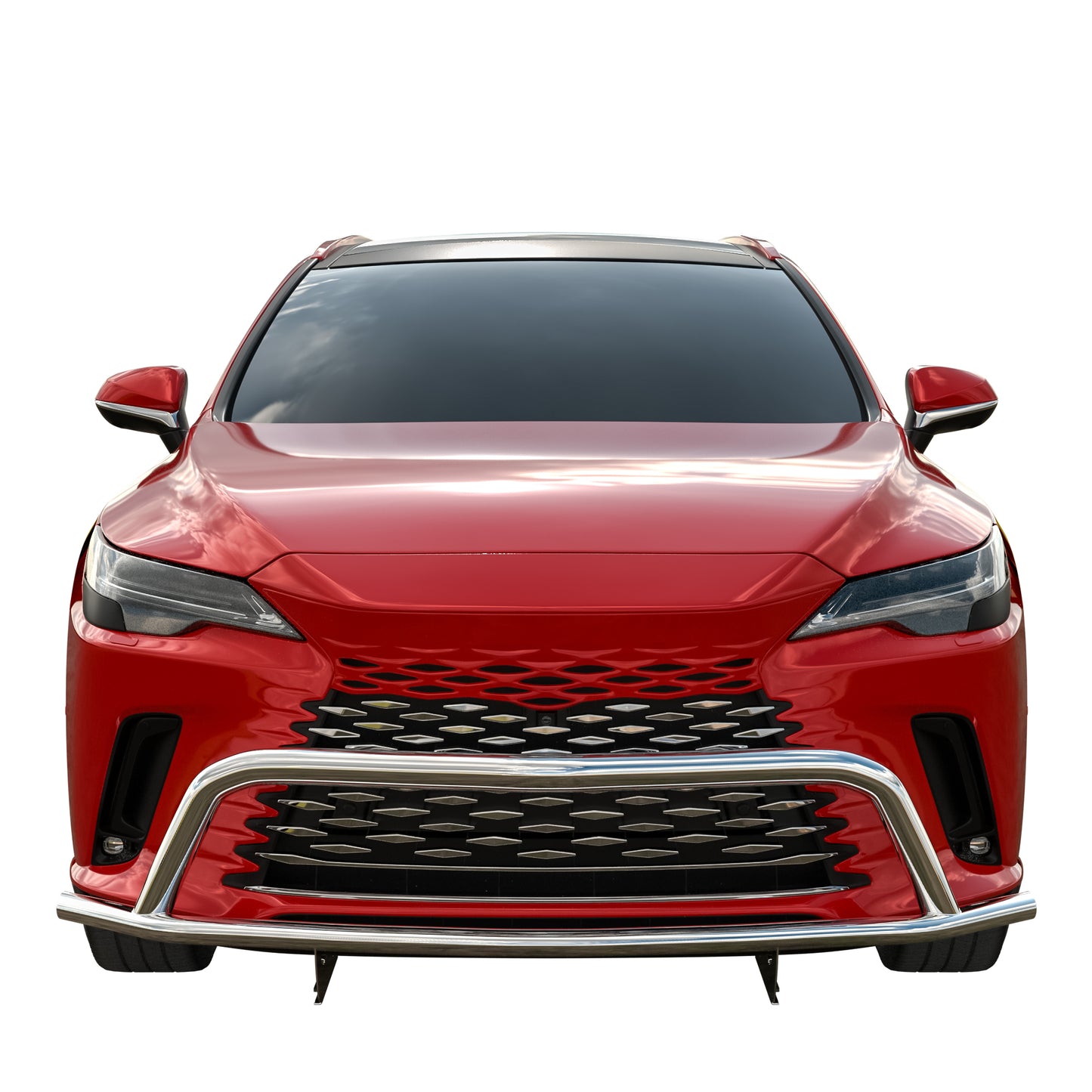Vanguard Stainless Steel Front Guards Front Runners Bumper Guard for 2023-2025 lexus rx350 nan