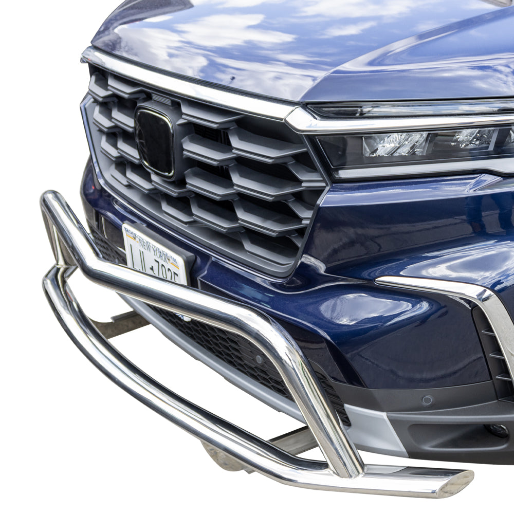 Vanguard Stainless Steel Front Guards Front Runners Bumper Guard for 2023-2024 honda pilot nan