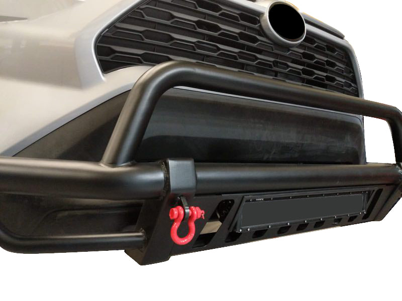 Vanguard Black Powdercoat Front Guards Front Runners Bumper Guard for 2019-2024 toyota rav4 nan