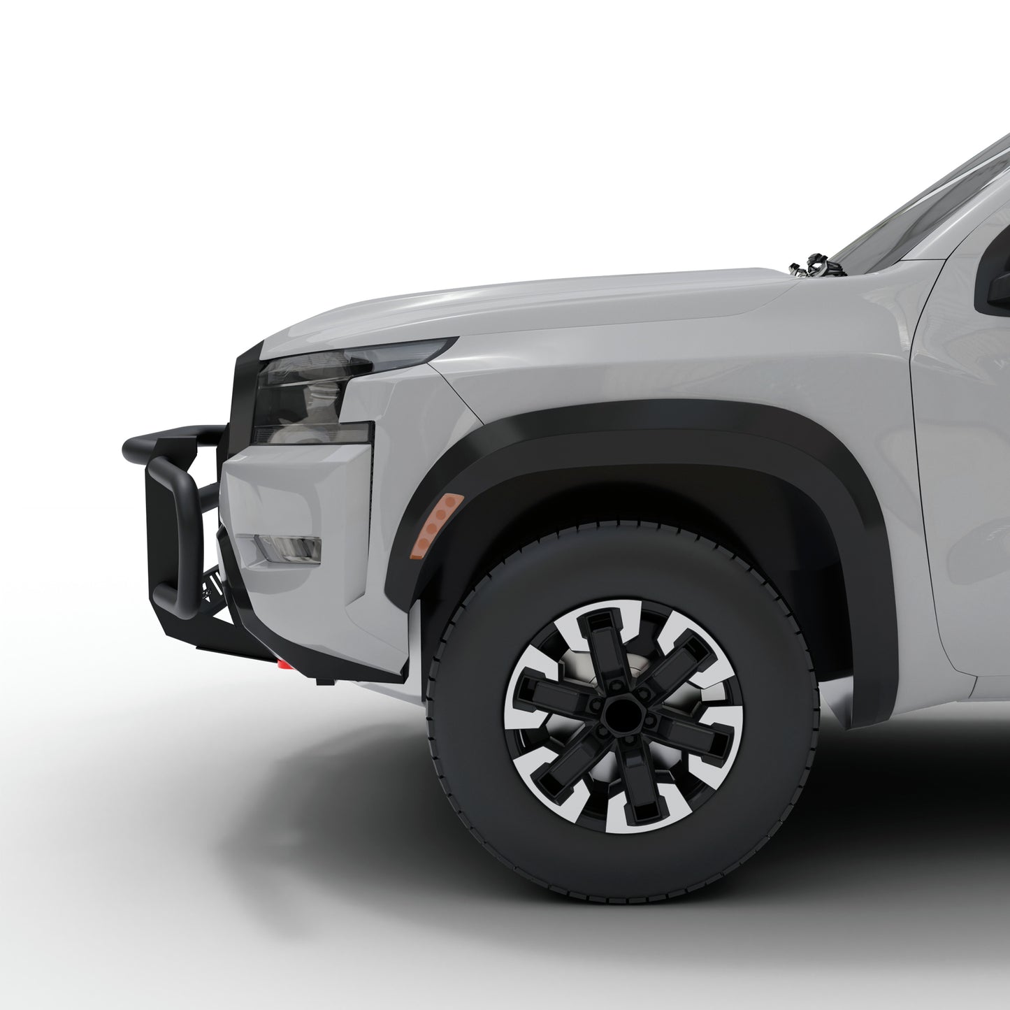 Vanguard Black Powdercoat Front Guards Front Runners Bumper Guard for 2005-2024 nissan frontier nan