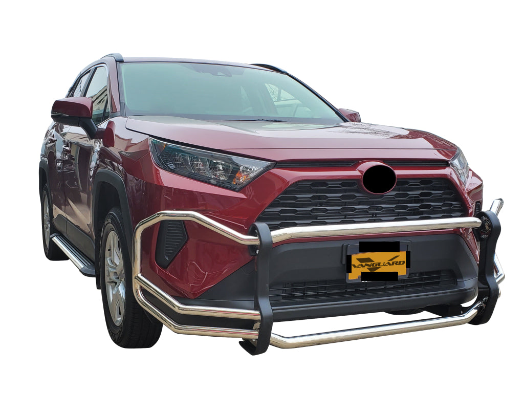 Vanguard Stainless Steel Front Guards Front Runners Bumper Guard for 2019-2024 toyota rav4 nan