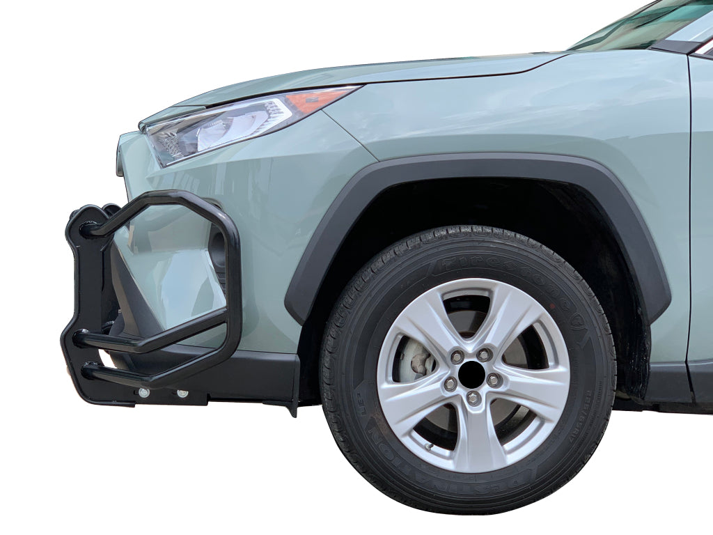 Vanguard Black Powdercoat Front Guards Front Runners Bumper Guard for 2021-2024 toyota venza nan