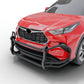 Vanguard Black Powdercoat Front Guards Front Runners Bumper Guard for 2020-2024 toyota highlander nan