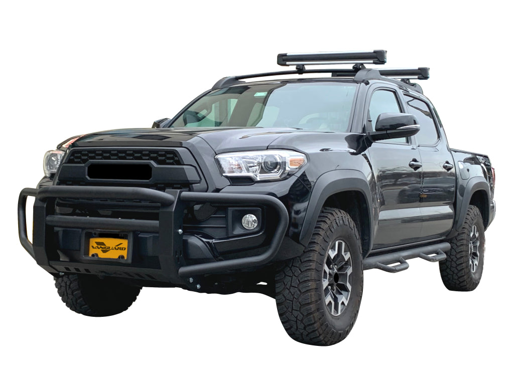 Vanguard Black Powdercoat Front Guards Front Runners Bumper Guard for 2015-2024 ford f-150 nan