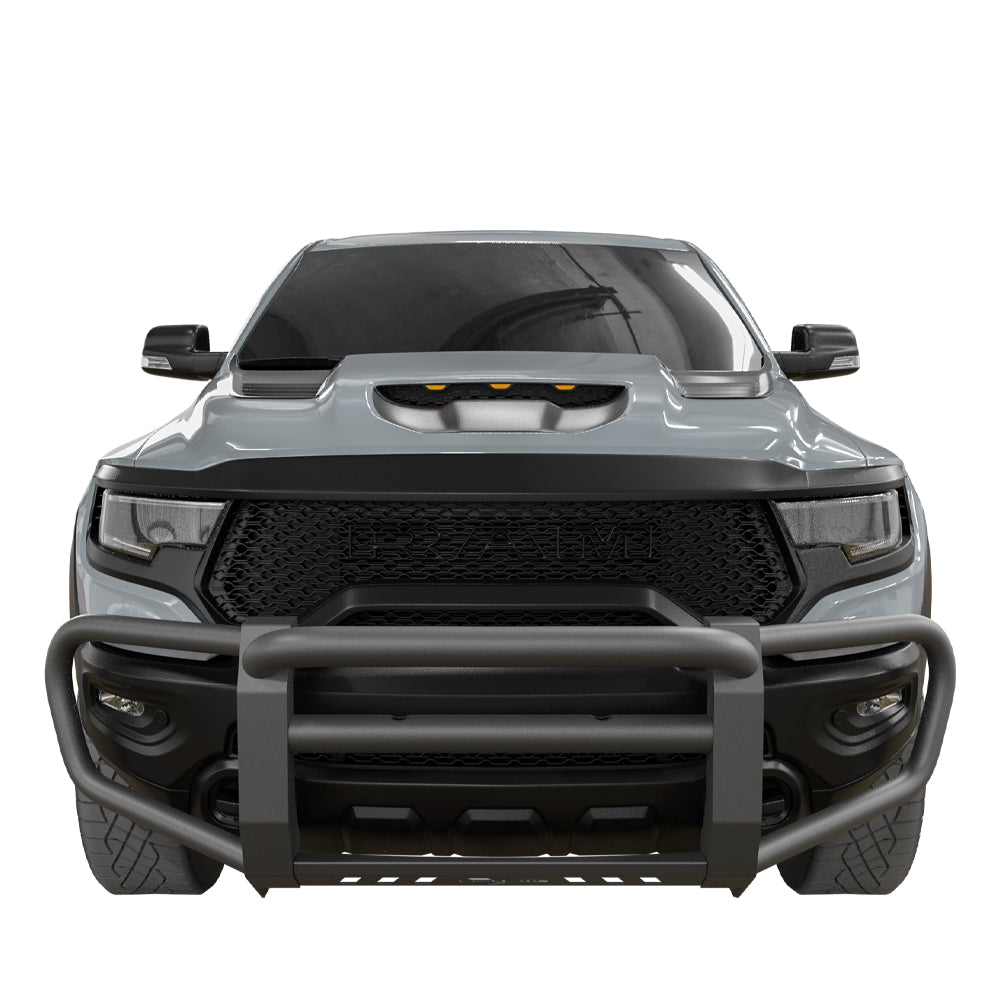 Vanguard Black Powdercoat Front Guards Front Runners Bumper Guard for 2011-2018 ram 1500 nan