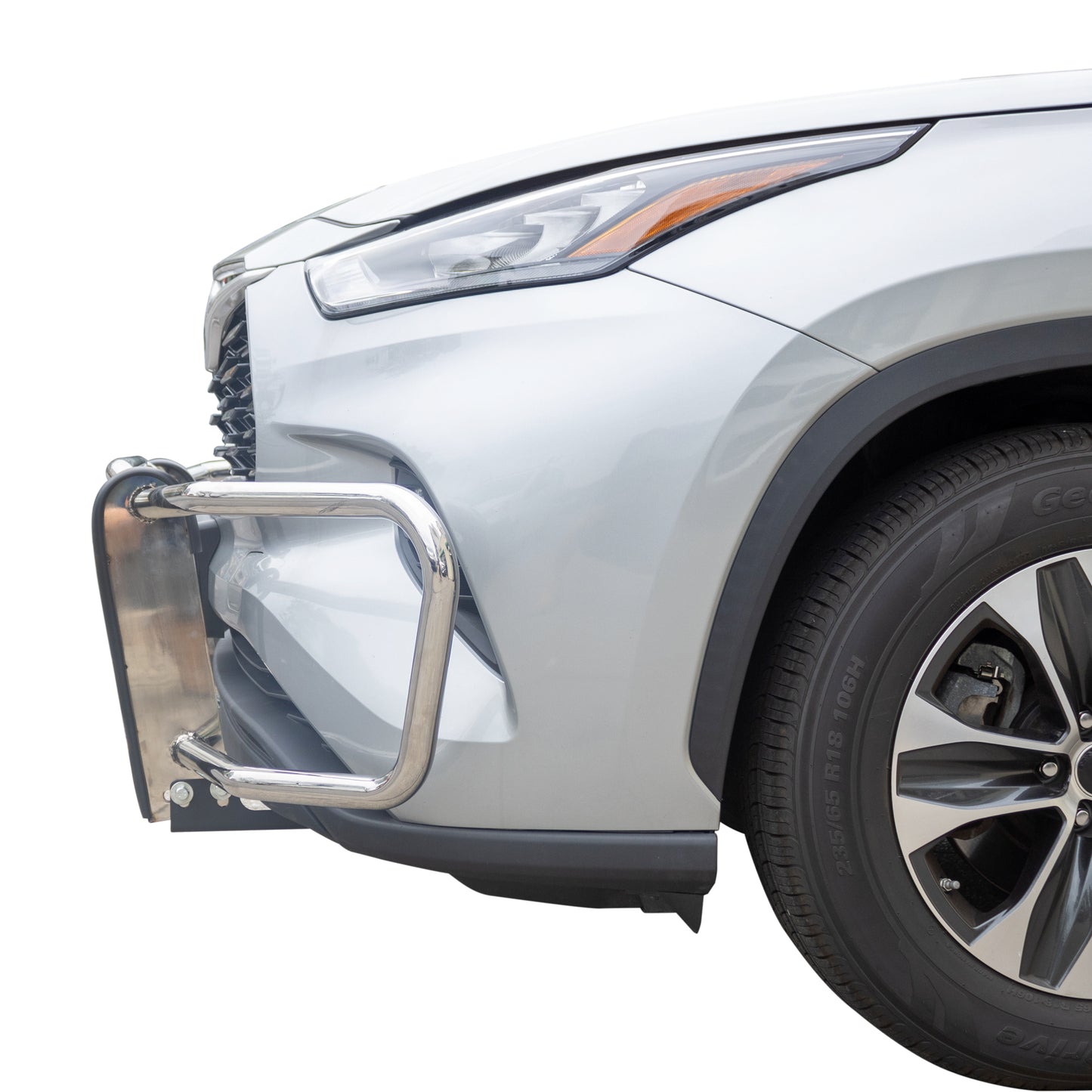 Vanguard Stainless Steel Front Guards Front Runners Bumper Guard for 2021-2025 toyota sienna nan