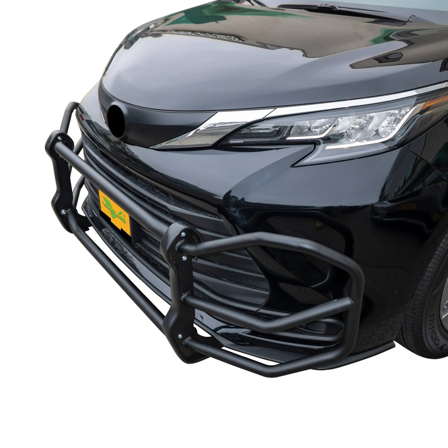 Vanguard Black Powdercoat Front Guards Front Runners Bumper Guard for 2021-2024 toyota sienna nan