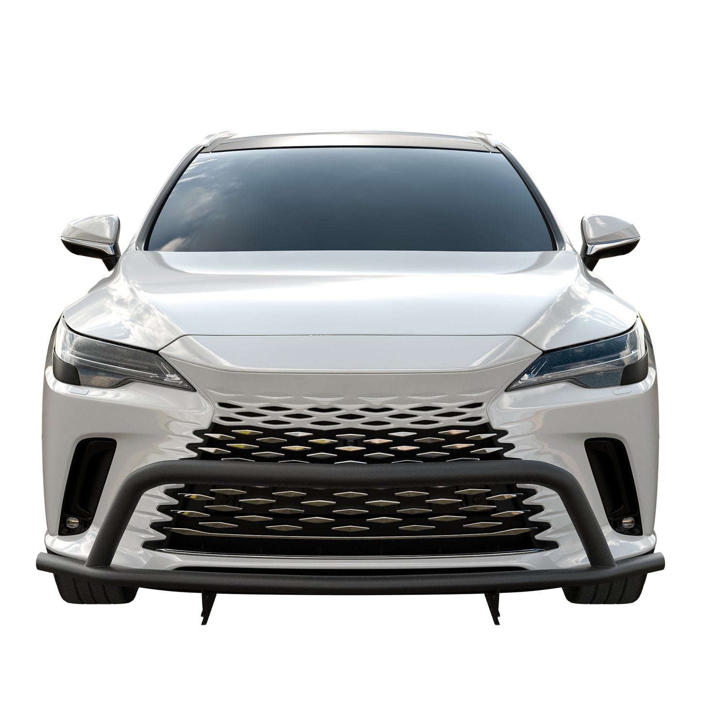 Vanguard Black Powdercoat Front Guards Front Runners Bumper Guard for 2023-2025 lexus rx350 nan