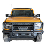 Vanguard Black Powdercoat Front Guards Brush Guards Bumper Guard for 2021-2024 ford bronco nan