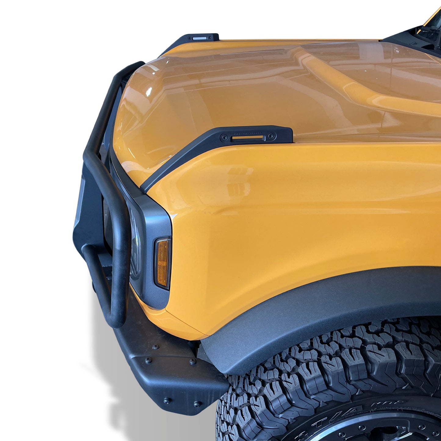 Vanguard Black Powdercoat Front Guards Brush Guards Bumper Guard for 2021-2024 ford bronco nan