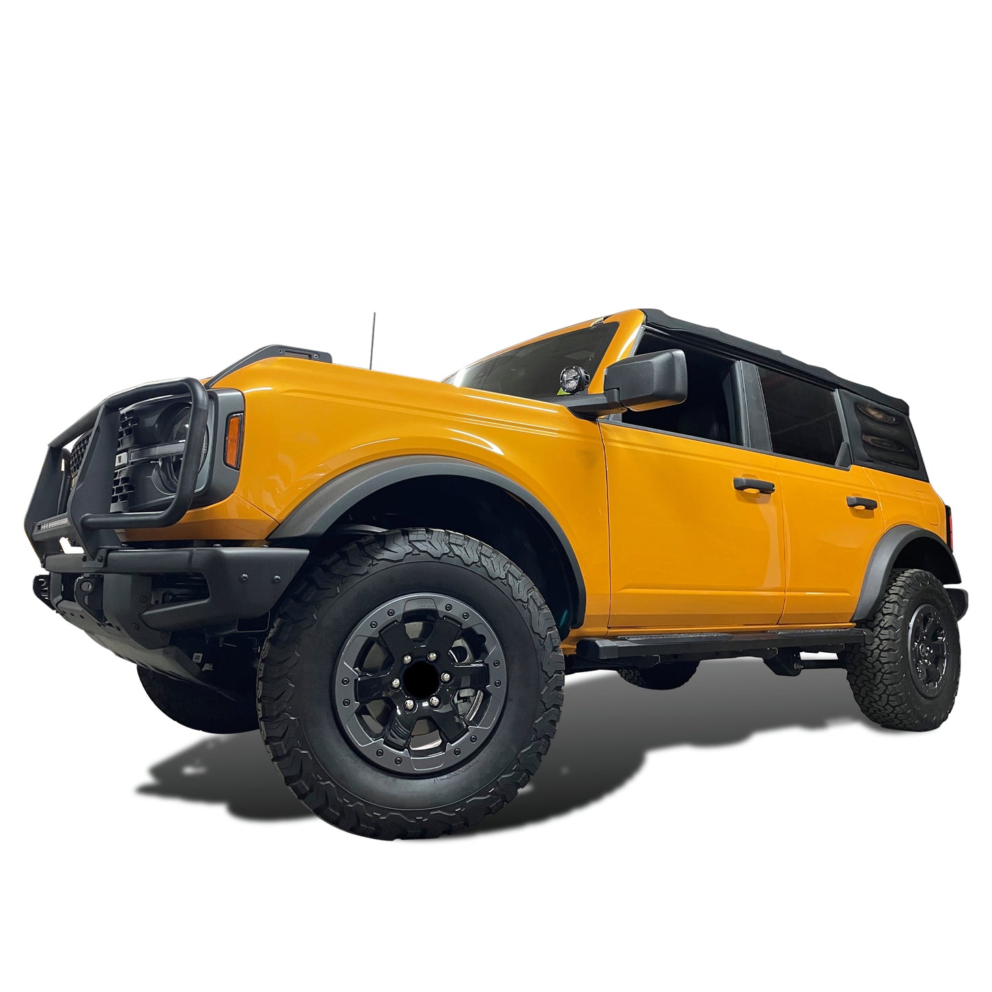 Vanguard Black Powdercoat Front Guards Brush Guards Bumper Guard for 2021-2024 ford bronco nan