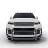 Vanguard Black Powdercoat Front Guards Front Runners Bumper Guard for 2021-2024 jeep grand cherokee l nan