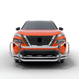 Vanguard Stainless Steel Front Guards Front Runners Bumper Guard for 2021-2024 nissan rogue nan