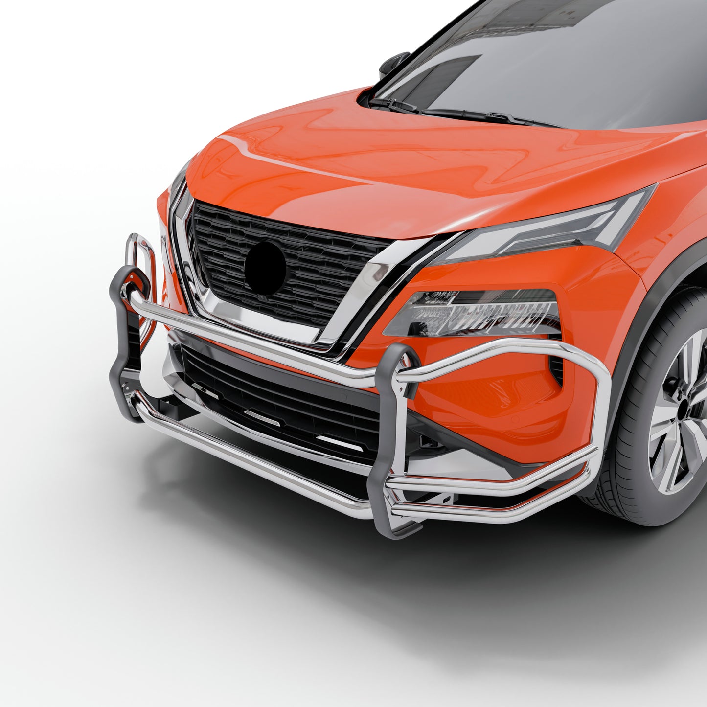 Vanguard Stainless Steel Front Guards Front Runners Bumper Guard for 2021-2024 nissan rogue nan