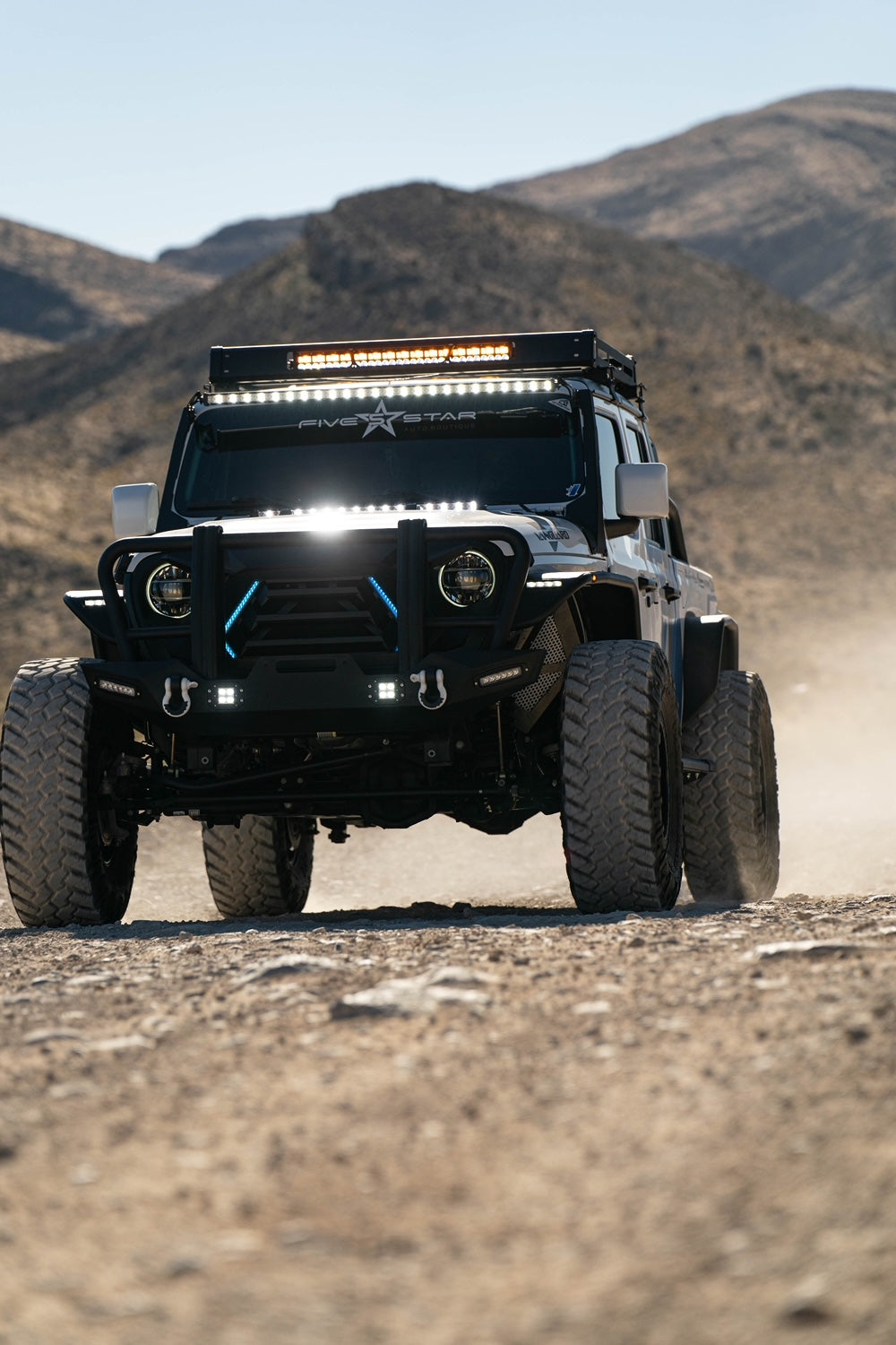 Vanguard Black Powdercoat Heavy Duty Bumpers And Grilles Rear Bumpers Bumper for 2021-2024 ford bronco nan