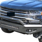 Vanguard Black Powdercoat Heavy Duty Bumpers And Grilles Front Bumpers Bumper for 2019-2025 chevrolet silverado 1500 nan