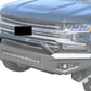 Vanguard Black Powdercoat Heavy Duty Bumpers And Grilles Front Bumpers Bumper for 2019-2025 chevrolet silverado 1500 nan