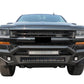 Vanguard Black Powdercoat Heavy Duty Bumpers And Grilles Front Bumpers Bumper for 2016-2018 chevrolet silverado 1500 nan