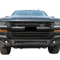 Vanguard Black Powdercoat Heavy Duty Bumpers And Grilles Front Bumpers Bumper for 2016-2018 chevrolet silverado 1500 nan