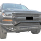 Vanguard Black Powdercoat Heavy Duty Bumpers And Grilles Front Bumpers Bumper for 2016-2018 chevrolet silverado 1500 nan