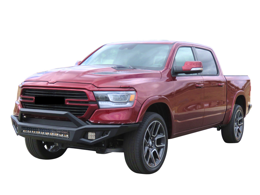Vanguard Black Powdercoat Heavy Duty Bumpers And Grilles Front Bumpers Bumper for 2019-2024 ram 1500 nan