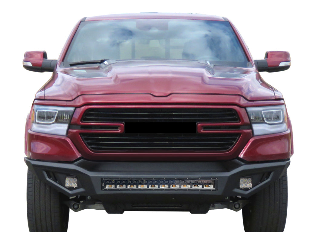 Vanguard Black Powdercoat Heavy Duty Bumpers And Grilles Front Bumpers Bumper for 2019-2024 ram 1500 nan