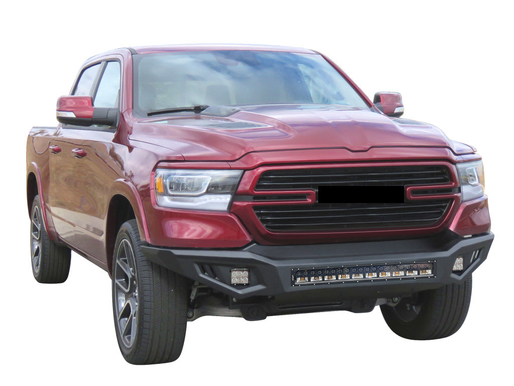 Vanguard Black Powdercoat Heavy Duty Bumpers And Grilles Front Bumpers Bumper for 2019-2024 ram 1500 nan