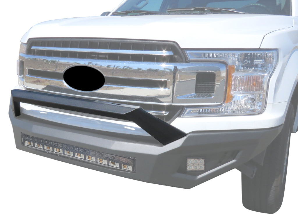 Vanguard Black Powdercoat Heavy Duty Bumpers And Grilles Front Bumpers Bumper for 2018-2020 ford f-150 nan