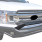 Vanguard Black Powdercoat Heavy Duty Bumpers And Grilles Front Bumpers Bumper for 2018-2020 ford f-150 nan