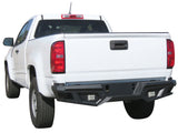 Vanguard Black Powdercoat Heavy Duty Bumpers And Grilles Rear Bumpers Bumper for 2015-2024 chevrolet colorado nan