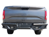 Vanguard Black Powdercoat Heavy Duty Bumpers And Grilles Rear Bumpers Bumper for 2015-2024 ford f-150 nan