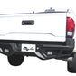 Vanguard Black Powdercoat Heavy Duty Bumpers And Grilles Rear Bumpers Bumper for 2016-2023 toyota tacoma nan