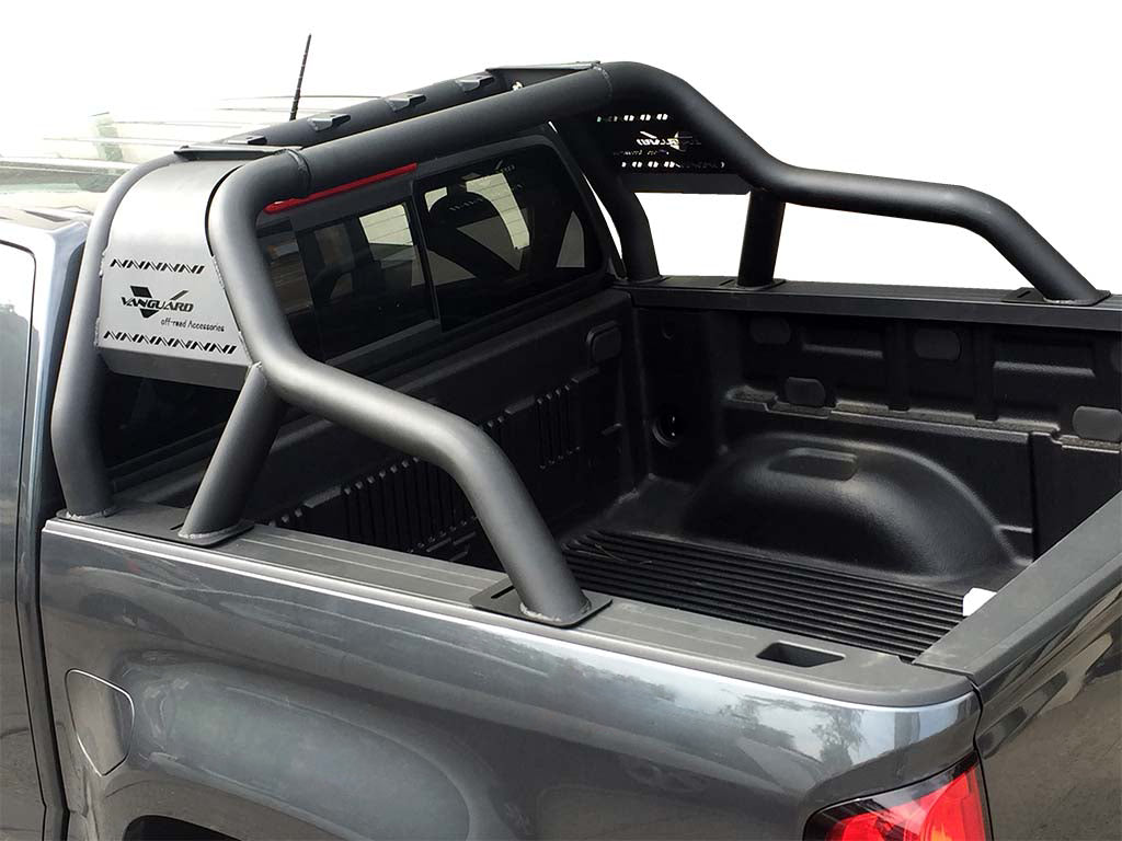 Vanguard Black Powdercoat Roll Bars & Truck Bed Accessories Bed Bars Roll Bar for 2015-2025 gmc canyon nan