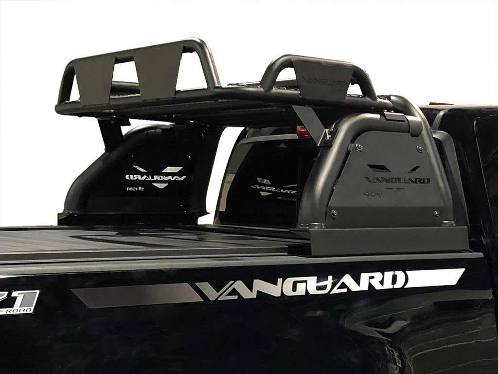 Vanguard Black Powdercoat Roll Bars & Truck Bed Accessories Bed Bars Roll Bar for 2015-2025 chevrolet colorado nan