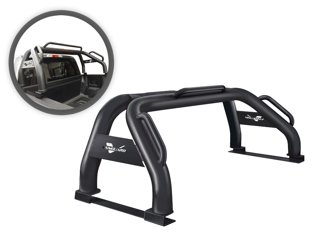 Vanguard Black Powdercoat Roll Bars & Truck Bed Accessories Bed Bars Roll Bar for 2007-2025 gmc sierra 1500 nan