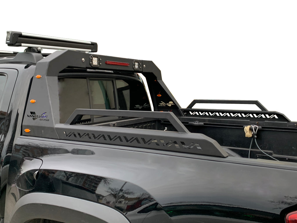 Vanguard Black Powdercoat Roll Bars & Truck Bed Accessories Bed Bars Roll Bar for 2007-2025 toyota tundra nan