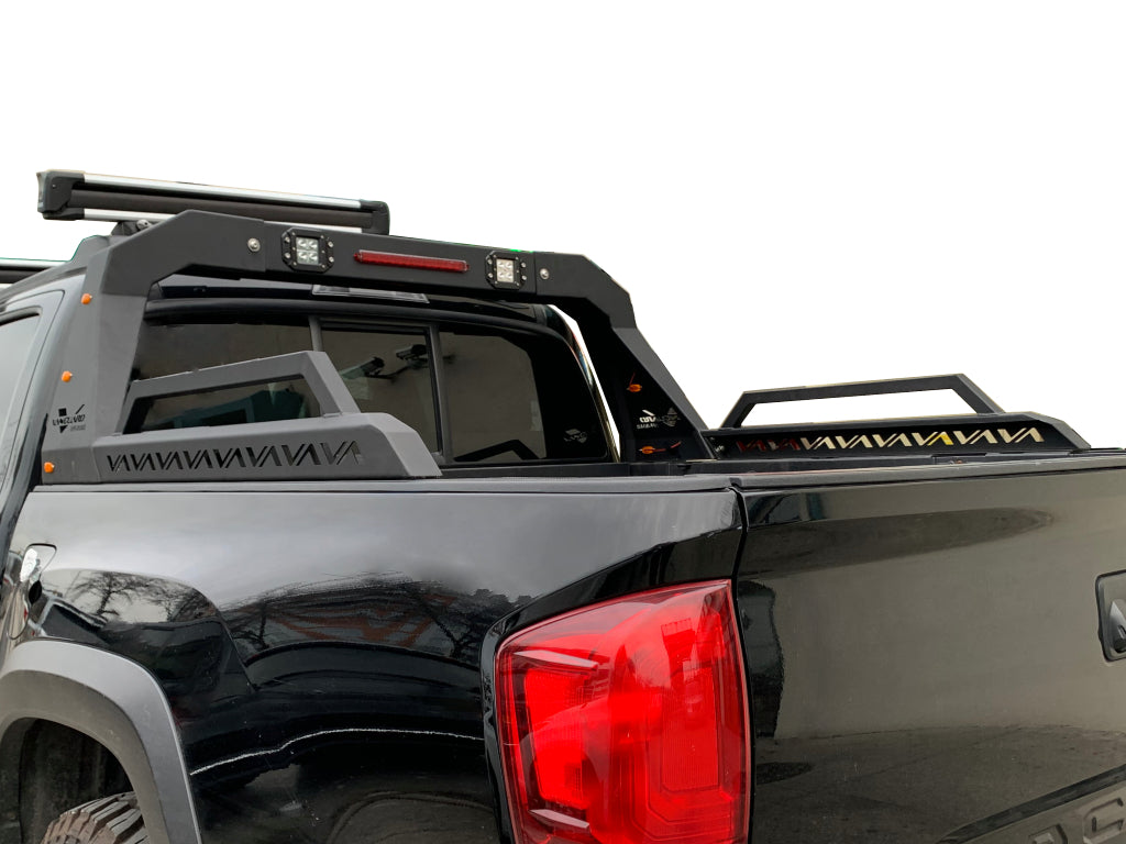 Vanguard Black Powdercoat Roll Bars & Truck Bed Accessories Bed Bars Roll Bar for 2005-2025 toyota tacoma nan