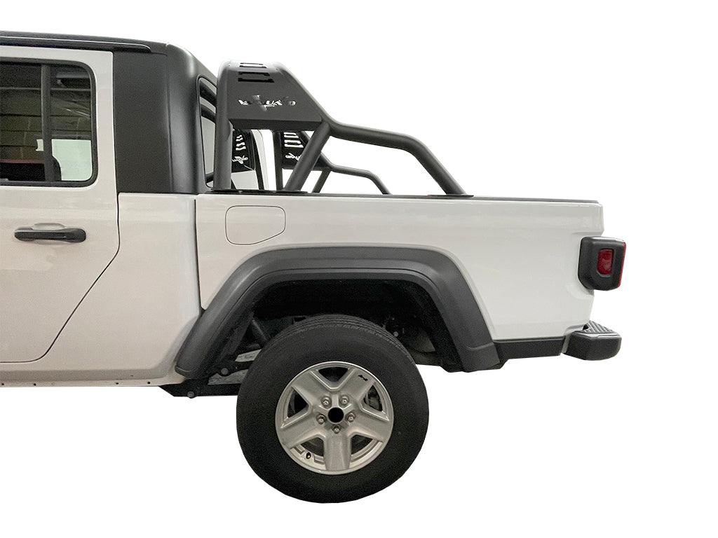 Vanguard Black Powdercoat Roll Bars & Truck Bed Accessories Bed Bars Roll Bar for 2020-2025 jeep gladiator nan