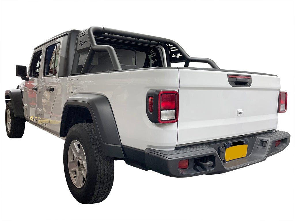 Vanguard Black Powdercoat Roll Bars & Truck Bed Accessories Bed Bars Roll Bar for 2020-2025 jeep gladiator nan