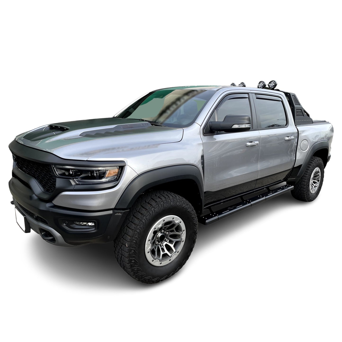 Vanguard Black Powdercoat Roll Bars & Truck Bed Accessories Bed Bars Roll Bar for 1994-2010 dodge ram 1500 nan