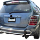 Vanguard Stainless Steel Rear Guards Rear Bumper Guards Bumper Guard for 2004-2006 lexus rx330 nan