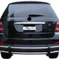 Vanguard Stainless Steel Rear Guards Rear Bumper Guards Bumper Guard for 2008-2011 mercedes-benz ml550 nan